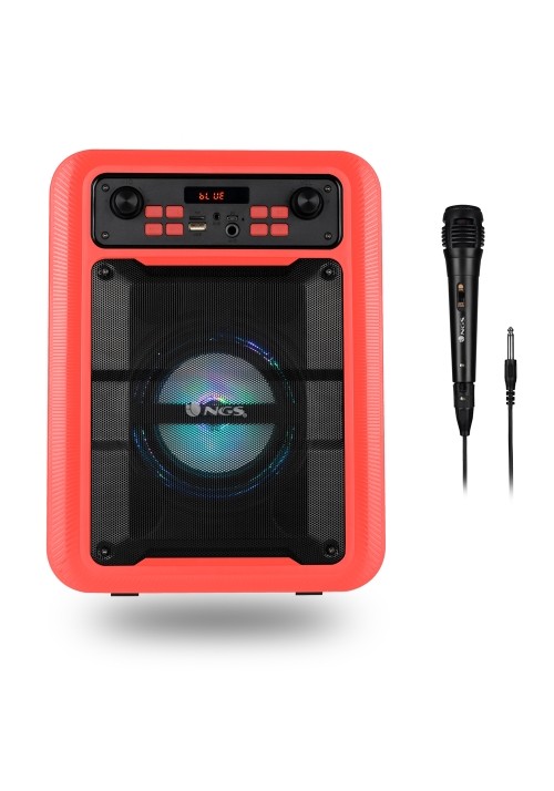 NGS - Altavoz Roller Tempo - Bluetooth/TWS - 20W - USB - SD - Aux IN - Bateria 1500mAh